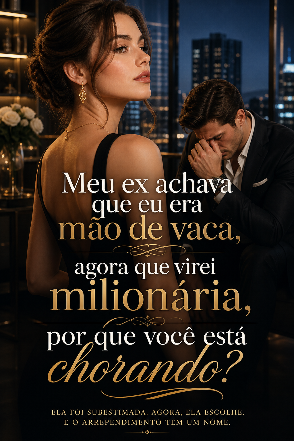 Meu ex achava que eu era mão de vaca, agora que virei milionária, por que você está chorando?
