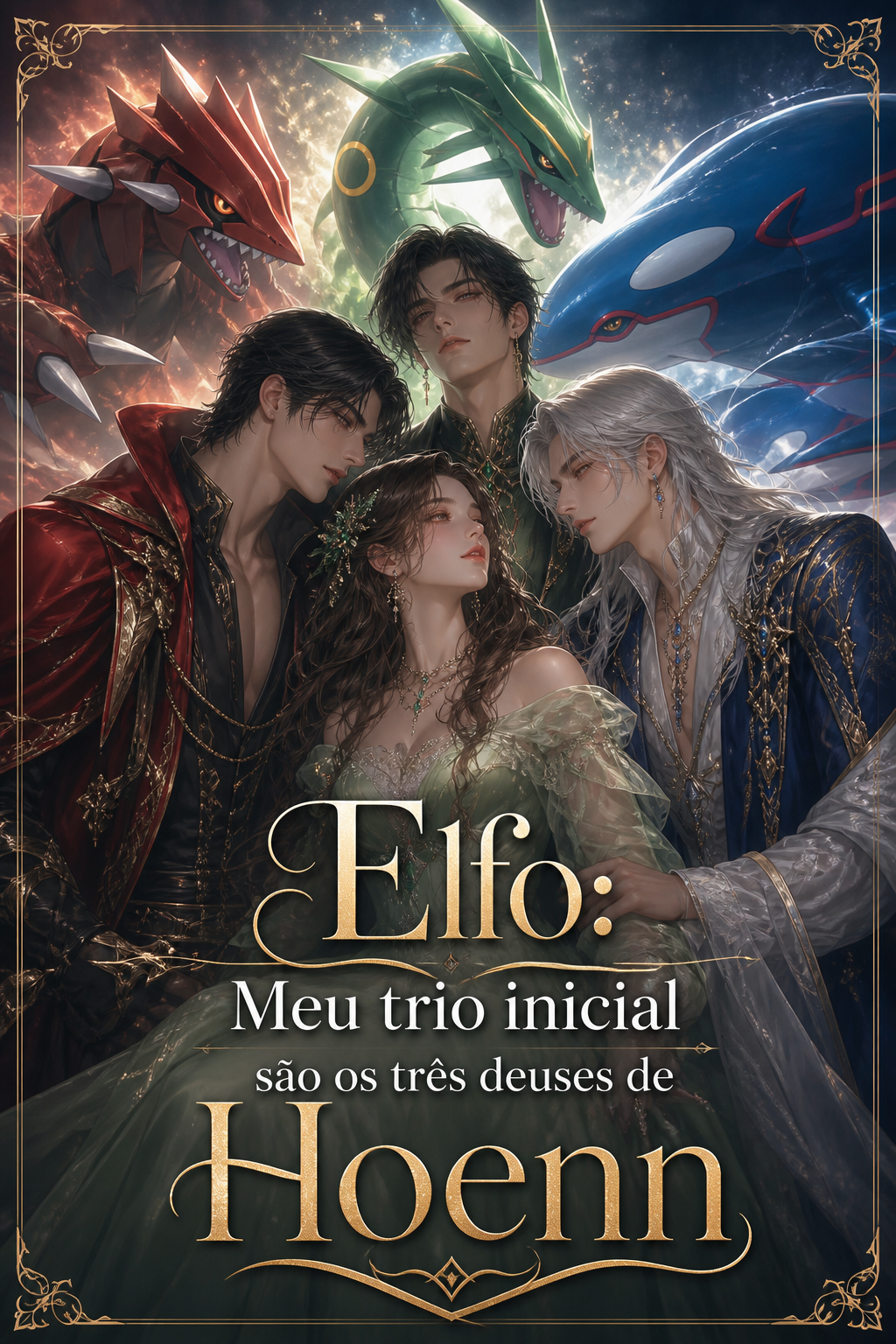 Elfo: Meu trio inicial são os três deuses de Hoenn