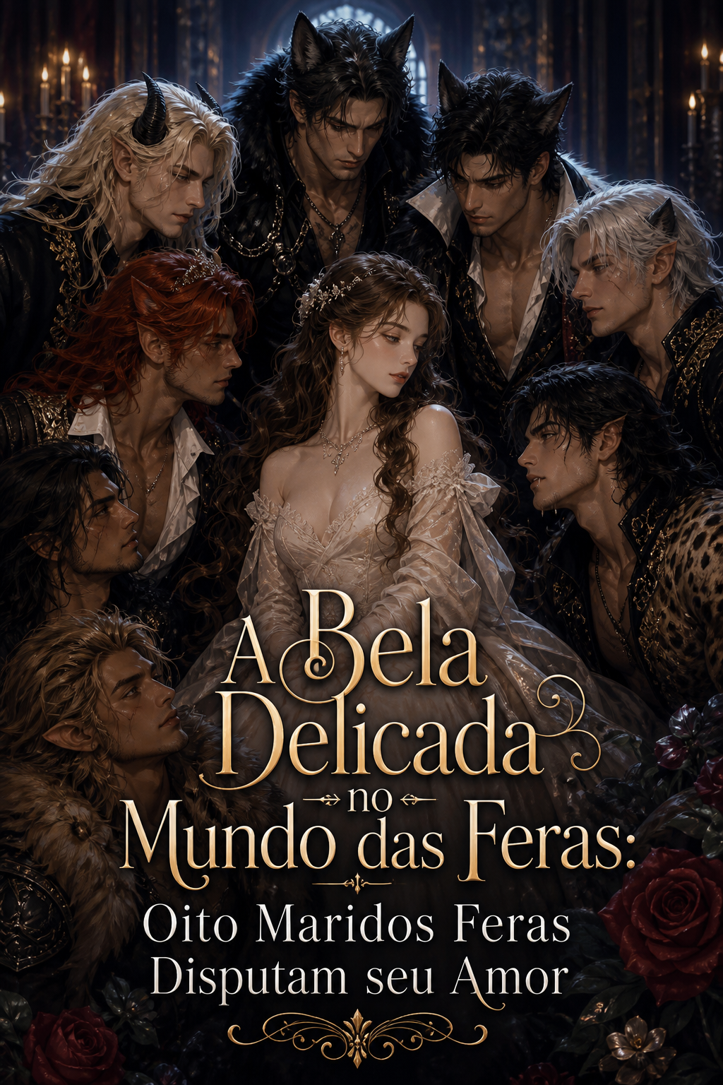 A Bela Delicada no Mundo das Feras: Oito Maridos Feras Disputam seu Amor